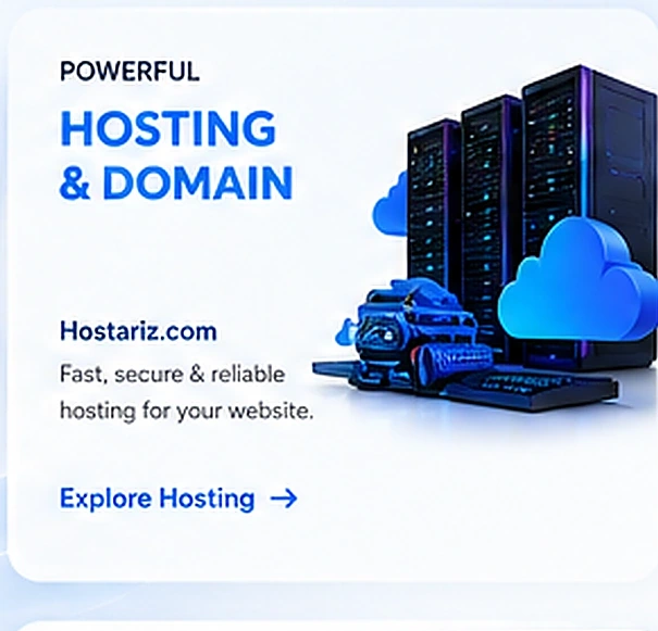 Hosting and domains by Hostariz