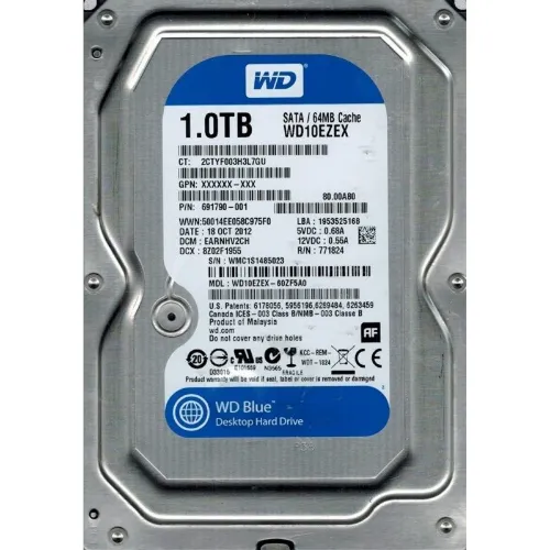 1 TB WD Hard Drive