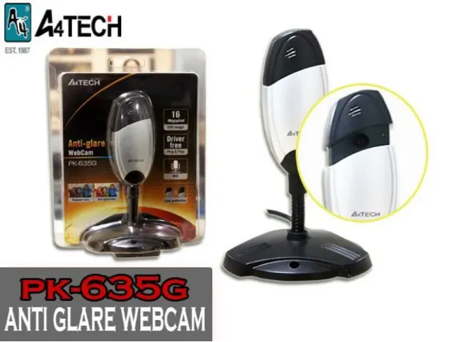 A4 TECH PK-635G Anti Glare 480P 640x480 Webcam