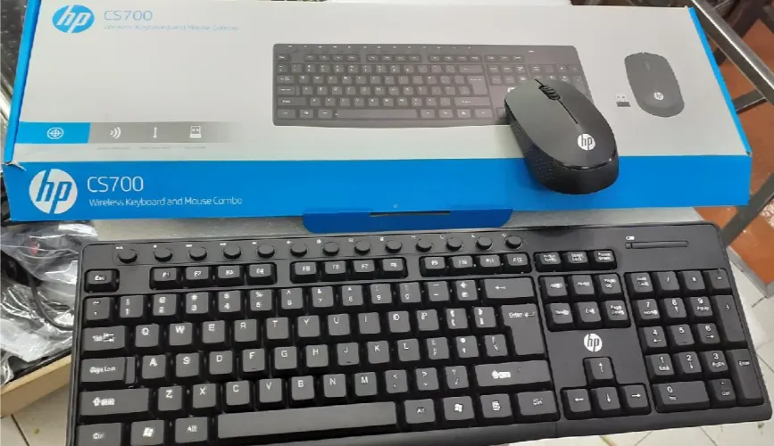 HP CS 700 Wireless Keyboard Mouse Set