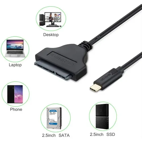 Type C to SATA 3.0 Cable